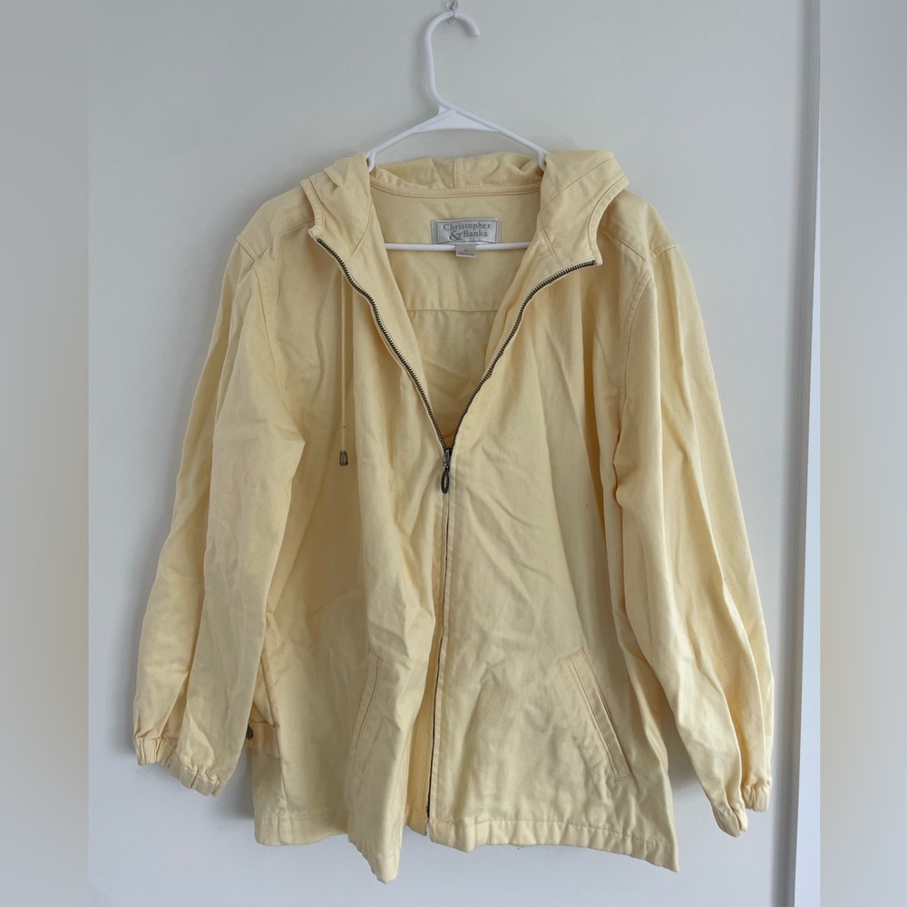 Christopher & Banks Yellow Jacket